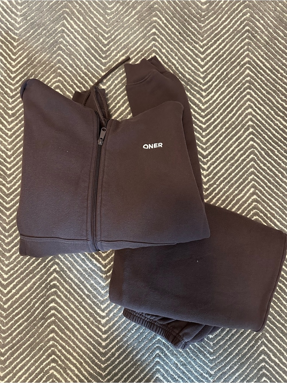 Oner Active Zip-Up Hoodie and Jogger Set